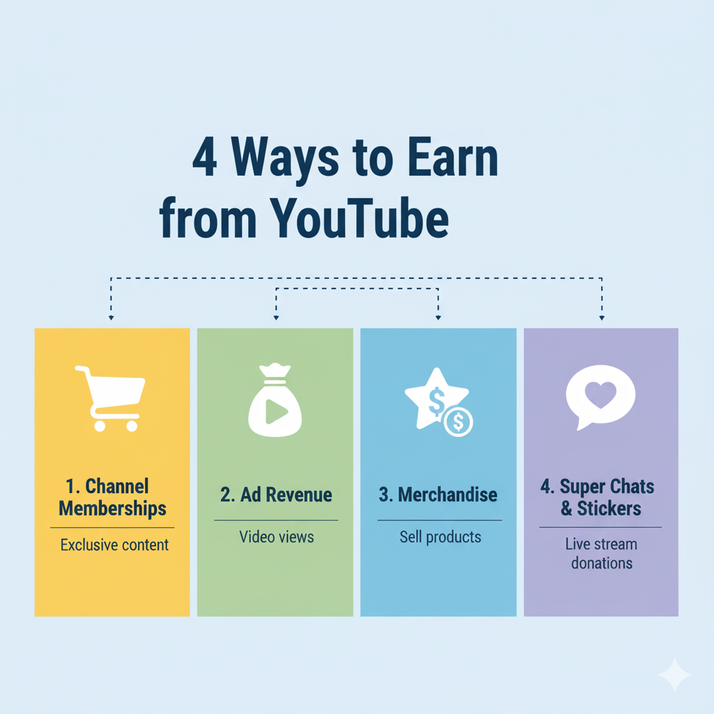 YouTube income Canada